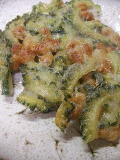 ゴーヤと納豆のかき揚げ-レシピのメイン写真