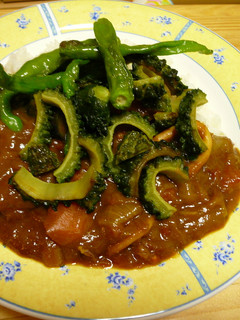 ゴーヤで野菜たっぷり夏野菜カレー☆-レシピのメイン写真