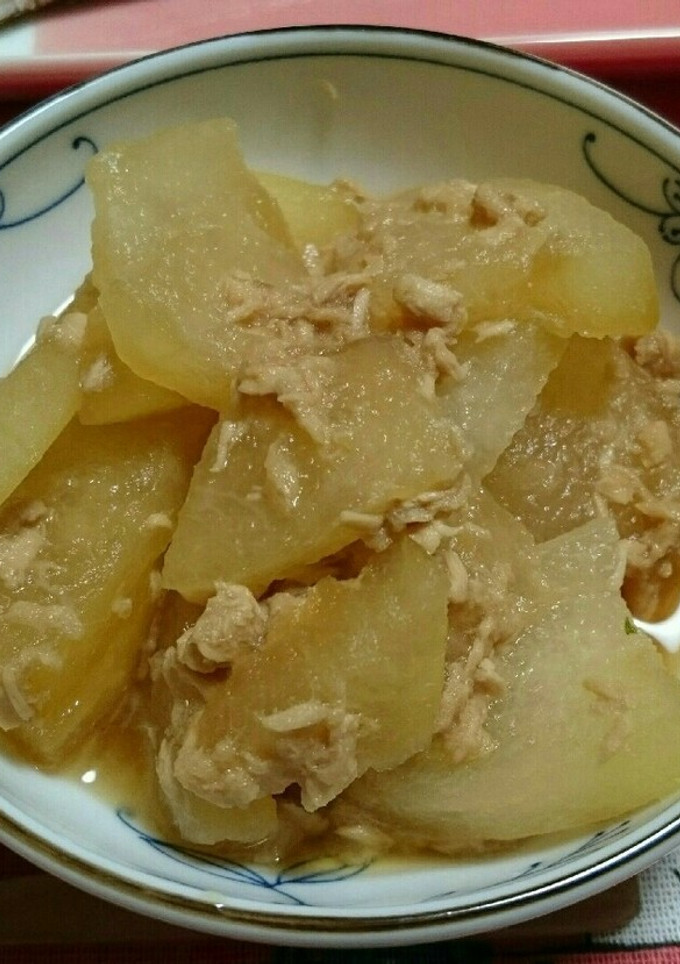 胡麻油香る♡冬瓜とツナの和風炒め☆-レシピのメイン写真