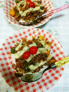 わが家のガパオライス風☆挽き肉炒め♥-レシピのメイン写真