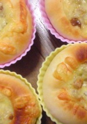 納豆チーズパン-レシピのメイン写真