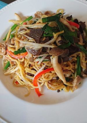 カメリナオイルで台湾風焼きそば-レシピのメイン写真