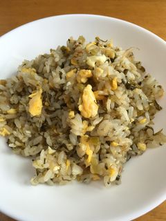 たまごとじゃこの入った高菜チャーハン♡-レシピのメイン写真
