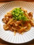 甘辛♡味噌焼きうどん♪