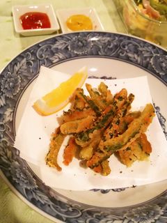 ゴーヤのから揚げスティック-レシピのメイン写真