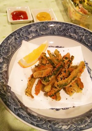 ゴーヤのから揚げスティック-レシピのメイン写真