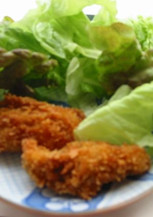豆腐とごはんですよｄｅ牡蠣フライ-レシピのメイン写真