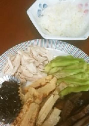 沖縄の「鶏飯」、東北で作ってみた、うまい-レシピのメイン写真