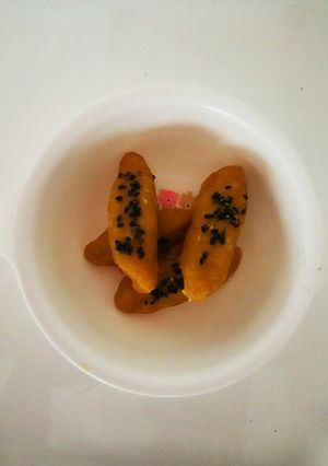 一瞬でなくなった1歳おやつポテ&かぼちゃ-レシピのメイン写真