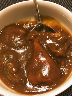 簡単B級もつ煮カレー、材料4つ!!-レシピのメイン写真
