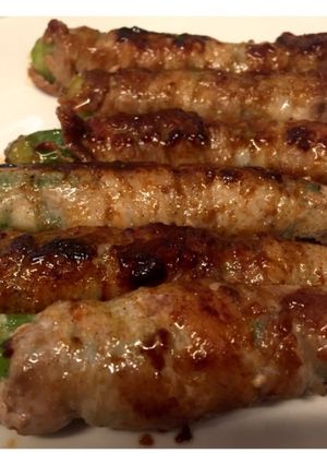 オクラの豚肉巻き オイスター炒め-レシピのメイン写真