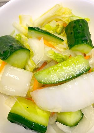 簡単な夏野菜で柚子香りの浅漬け-レシピのメイン写真