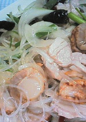 ノンオイル☆タイ風ホタテサラダ-レシピのメイン写真