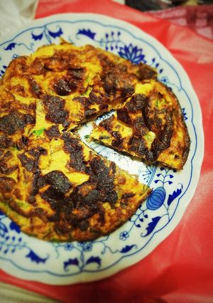簡単！焼き肉オムレツ♡ お弁当にも-レシピのメイン写真