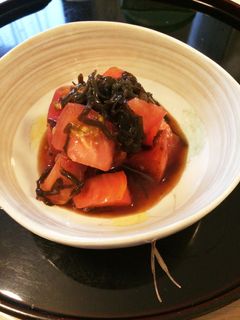 トマトと塩昆布のサラダ-レシピのメイン写真