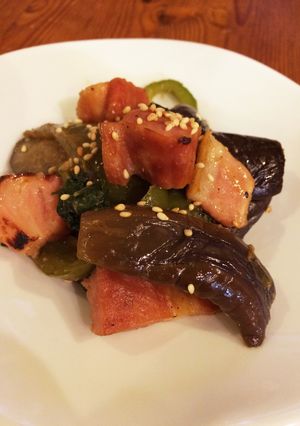 なすとベーコンの味噌炒め-レシピのメイン写真