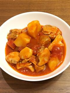 じゃがいもと鶏モモのトマト煮-レシピのメイン写真