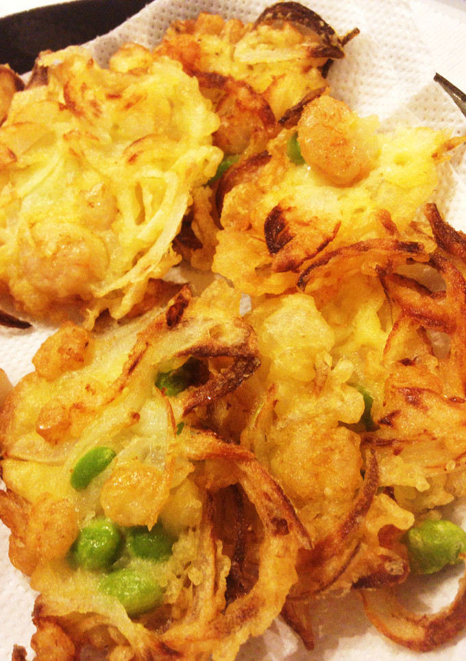 えびと枝豆のかき揚げ-レシピのメイン写真