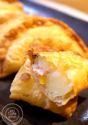 パリっと簡単ベーコンポテトチーズ揚げ餃子-レシピのメイン写真