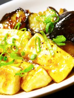 甘辛&ヘルシー!なすと木綿豆腐の照り焼き-レシピのメイン写真