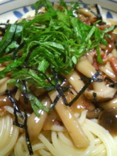 和風きのこパスタ-レシピのメイン写真