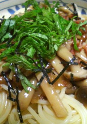 和風きのこパスタ-レシピのメイン写真