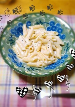 【簡単！】もちもちペンネのチーズソース☆-レシピのメイン写真
