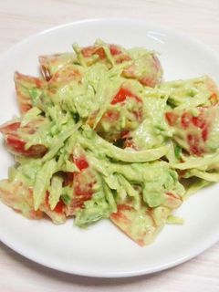 アボカドとトマトのワカモレ風サラダ-レシピのメイン写真