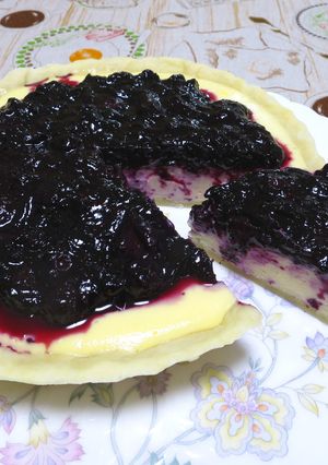【絶品】ブルーベリーチーズパイ♪-レシピのメイン写真