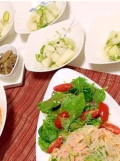計量カップで作る梨の酢の物-レシピのメイン写真