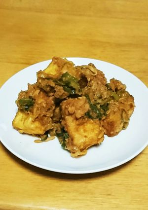 厚揚げの胡麻ツナあんかけ-レシピのメイン写真