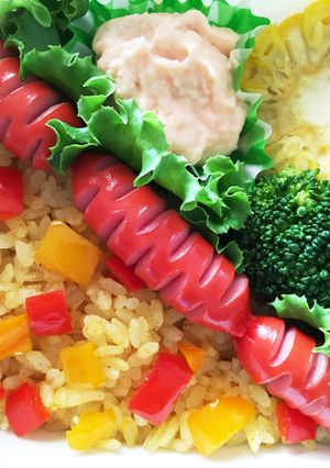 お弁当に♬赤ウインナー 飾り切り-レシピのメイン写真