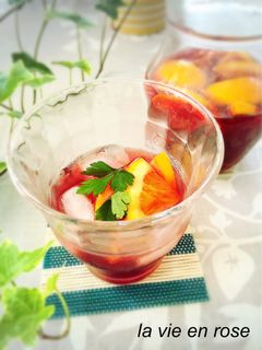 気分を楽しむ!ノンアルサングリア-レシピのメイン写真