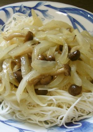 最速の和風素麺パスタ-レシピのメイン写真