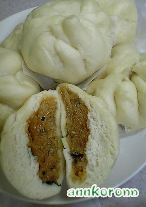 麻婆春雨肉まん-レシピのメイン写真
