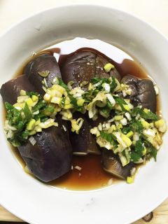 レンジで簡単☆茄子の香味煮浸し-レシピのメイン写真