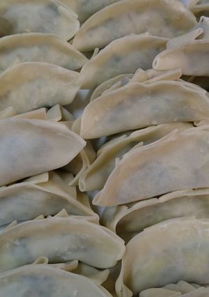 大葉ギョウザ（野菜オンリー餃子でも可）-レシピのメイン写真