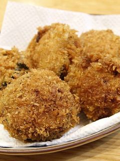 我が家の 輪切りのピーマンの肉詰めフライ-レシピのメイン写真