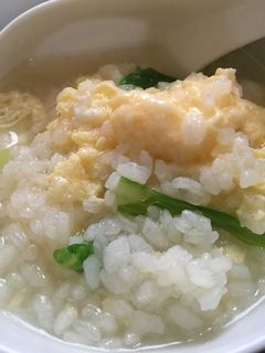 中華粥風たまご粥-レシピのメイン写真