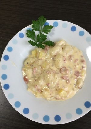 目分量）クリームニョッキ-レシピのメイン写真
