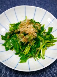 簡単サラダ!たっぷりほうれん草-レシピのメイン写真