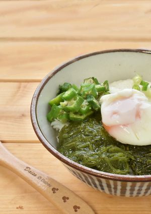 海藻ねばり勝ち丼-レシピのメイン写真