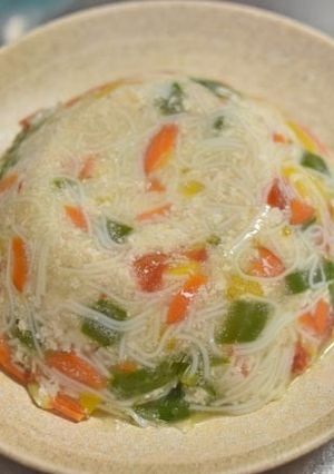 夏のぷるぷるごはん-レシピのメイン写真