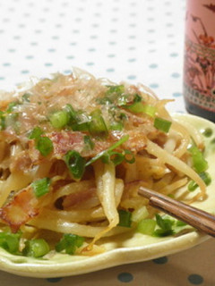 もやしとベーコンの梅味噌炒め-レシピのメイン写真