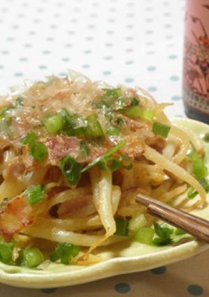 もやしとベーコンの梅味噌炒め-レシピのメイン写真