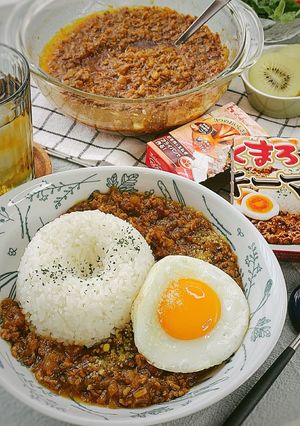 レンジで簡単♪甘口キーマカレー-レシピのメイン写真