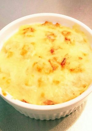 じゃがいもとベーコンのグラタンパスタ-レシピのメイン写真