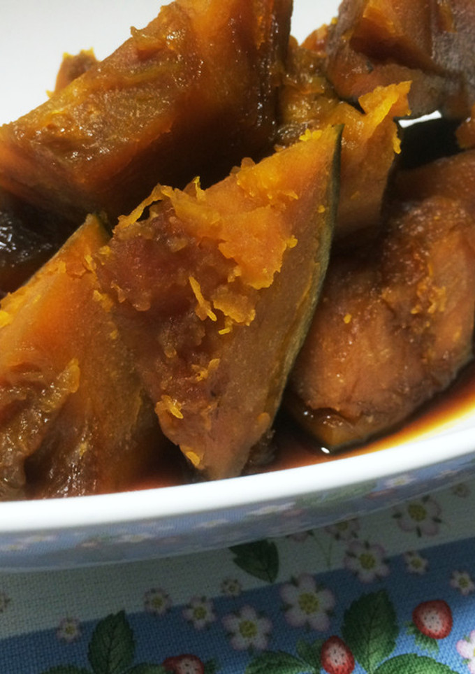 超簡単♡甘いかぼちゃの煮物-レシピのメイン写真