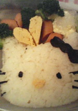 キティちゃんランチ-レシピのメイン写真