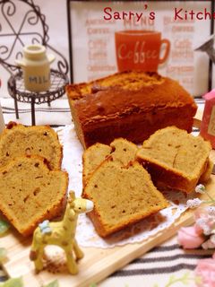 ワンボールで♡カフェオレパウンドケーキ♪-レシピのメイン写真